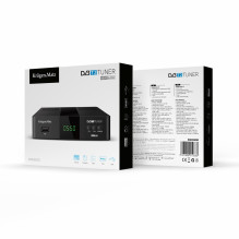 KrugerMatz DVB-T2 H.265 HEVC imtuvas KM0550D KrugerMatz DVB-T2 H.265 HEVC imtuvas KM0550D