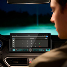 KrugerMatz KM2017 1DIN CarPlay / AndroidAuto automobilio radijas KrugerMatz KM2017 1DIN CarPlay / AndroidAuto automobilio radijas