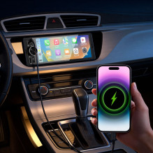 KrugerMatz KM2016 1DIN CarPlay / AndroidAuto automobilio radijas