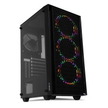 iBox CETUS 903 Midi Tower, juodas iBox CETUS 903 Midi Tower, juodas