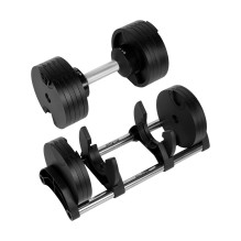 REBEL ACTIVE Cast iron automatic dumbbell 36kg, 2kg increments REBEL ACTIVE Cast iron automatic dumbbell 36kg, 2kg increments