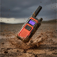 Portable radio station PMR Dynascan RUGGED 446MHz, 0.5W, 16CH, IP67 Portable radio station PMR Dynascan RUGGED 446MHz, 0.5W, 16CH, IP67