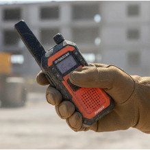 Portable radio station PMR Dynascan RUGGED 446MHz, 0.5W, 16CH, IP67 Portable radio station PMR Dynascan RUGGED 446MHz, 0.5W, 16CH, IP67