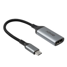Adapteris - Lindy USB Type C į HDMI 8K60 konverteris, 8K@60Hz, kompaktiškas Adapteris - Lindy USB Type C į HDMI 8K60 konverteris, 8K@60Hz, kompaktiškas