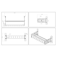 Digitus DN-19-DIN-4U mounting kit Digitus DN-19-DIN-4U mounting kit
