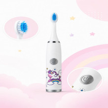 iLike Kids W3 Electric Toothbrush (Battery-Powered) +3 attachments White