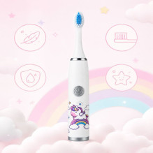 iLike Kids W3 Electric Toothbrush (Battery-Powered) +3 attachments White