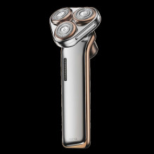 Elektrinis Skustuvas - Metz Sword 45 Savisriegimo Peiliukai, 7,700 RPM, Atsparus Vandeniui, Titanium Gold Elektrinis Skustuvas - Metz Sword 45 Savisriegimo Peiliukai, 7,700 RPM, Atsparus Vandeniui, Titanium Gold