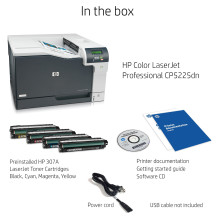 HP Color LaserJet Professional CP5225dn Printer