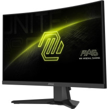 LCD monitorius, MSI, MAG244C, 23,6 colio, žaidimų / išlenktas / berėmės, matinis, VA panelė, 1920x1080, 16:9, 180Hz, 1 m