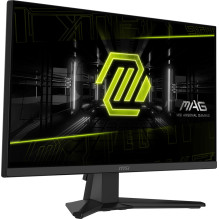LCD monitorius, MSI, MAG242F, 23,8", žaidimų, matinis, IPS panelė, 1920x1080, 16:9, 200Hz, 0,5 ms, juoda spalva, MA