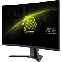 LCD Monitor, MSI, 27 ", 2560 x 1440 pixels, Quad HD, Native aspect ratio 16:9, LCD, Curved, MAG27CQ6F