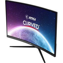 LCD monitorius, MSI, G32C4X, 31,5 colio, žaidimų / išlenktas, skydelis VA, 1920 x 1080, 16:9, 250 Hz, matinis, 1 ms, pak