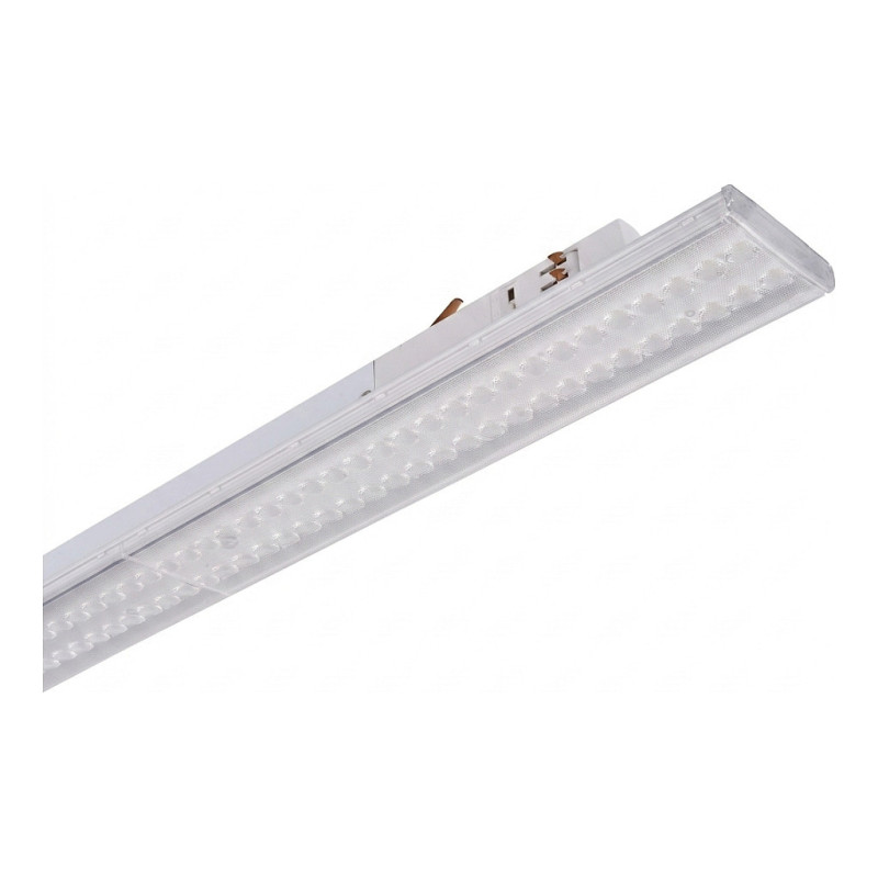 Synergy 21 LED Track Series for VLG Series Power Rail 35-50W, 90°, CCT, CRI 80 White Single-Sided Rotation Type B