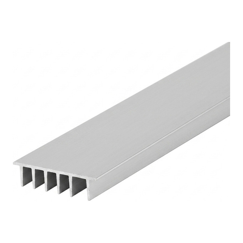 Synergy 21 LED U-profile with ALU3535 aluminum cooling plate with cooling fins, 2m