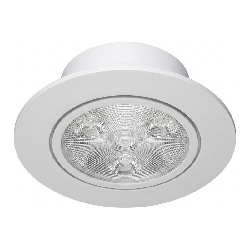 Synergy 21 LED recessed ceiling spotlight Helios white, round, warm white