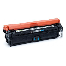 STATIC Toner cartridge compatible with HP CE271A / CE341A / CE741A cyan remanufactured 7,500 pages