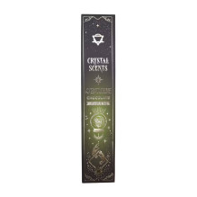 Šokolado Aromato Natūralūs smilkalai su Avantiurino kristalais Crystal Scents Šokolado Aromato Natūralūs smilkalai su Avantiurino kristalais Crystal Scents