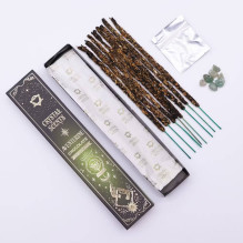 Šokolado Aromato Natūralūs smilkalai su Avantiurino kristalais Crystal Scents Šokolado Aromato Natūralūs smilkalai su Avantiurino kristalais Crystal Scents