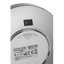 Veidrodėlis - Adler AD 2159 Stovintis 15 cm Chromas