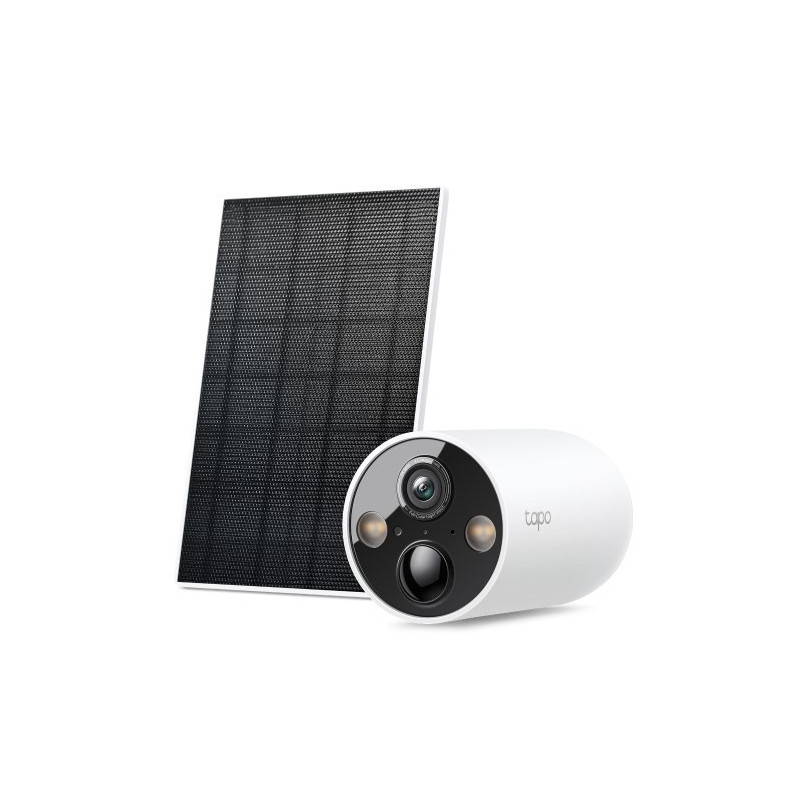 Saulės Energijos Saugumo Kamera - TP-Link Tapo C425 2560×1440, Naktinis Matymas, Saulės Energija
