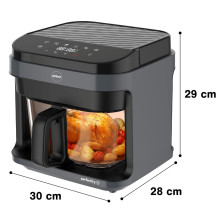 Keptuvė - ELDOM FR500 5.5L, 40-200°C, Skaitmeninis Laikmatis Keptuvė - ELDOM FR500 5.5L, 40-200°C, Skaitmeninis Laikmatis