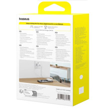 Charger - Baseus Palm AC Fast Charger 20W USB-C USB-A White Charger - Baseus Palm AC Fast Charger 20W USB-C USB-A White