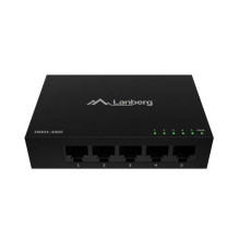 Network Switch - Lanberg DSM1-1005 5-Port Unmanaged Gigabit Ethernet Metal Case Network Switch - Lanberg DSM1-1005 5-Port Unmanaged Gigabit Ethernet Metal Case