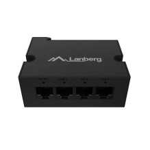 Network Switch - Lanberg DIN-FE4-AT-30W 4-Port 100MB PoE DIN Rail