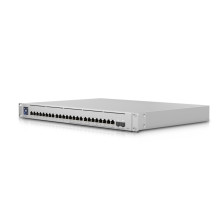 Tinklo Jungiklis - Ubiquiti USW-Enterprise-24-PoE 24-Port L3 Gigabit PoE 34.2W Sidabrinis Tinklo Jungiklis - Ubiquiti USW-Enterprise-24-PoE 24-Port L3 Gigabit PoE 34.2W Sidabrinis