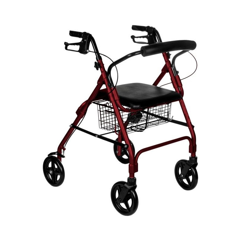 Walking Frame - Palermo Premium RF-615 / C Four Wheel Walking Frame 136 Kg Capacity