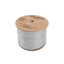 Network Cable - Lanberg SFTP CAT.5E 305M Solid Copper 1000 Mbit/s Gray Network Cable - Lanberg SFTP CAT.5E 305M Solid Copper 1000 Mbit/s Gray