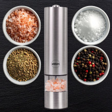 ELDOM ELECTRIC GRINDER MP24 GRIND PEPPER, SALT ELDOM ELECTRIC GRINDER MP24 GRIND PEPPER, SALT