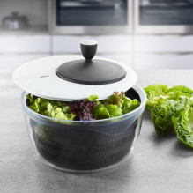 Salad Dryer - Gefu Rotare Black / White
