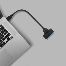 Qoltec 51855 USB 3.0 SATA adapter for HDD, SSD 2.5'' Qoltec 51855 USB 3.0 SATA adapter for HDD, SSD 2.5''