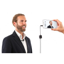 IK Multimedia iRig Mic Lav Black prisegamas mikrofonas IK Multimedia iRig Mic Lav Black prisegamas mikrofonas