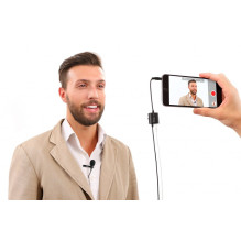 IK Multimedia iRig Mic Lav Black prisegamas mikrofonas IK Multimedia iRig Mic Lav Black prisegamas mikrofonas