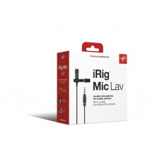 IK Multimedia iRig Mic Lav Black prisegamas mikrofonas IK Multimedia iRig Mic Lav Black prisegamas mikrofonas