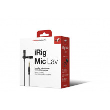 IK Multimedia iRig Mic Lav Black prisegamas mikrofonas IK Multimedia iRig Mic Lav Black prisegamas mikrofonas