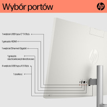 HP 24-cr0334nw AMD Ryzen™ 7 7730U 60.5 cm (23.8") 1920 × 1080 px All-in-One PC 16 GB DDR4-SDRAM 512 GB SSD Free DOS