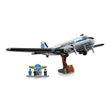 Konstruktorius - LEGO ICONS 11378 Douglas DC-3 PAN AM Lėktuvas 1,903 Vnt, 760 mm, 4 Minifigūrėlės