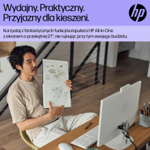 HP 27-cr0224nw Intel® Core™ i5 i5-1335U 68.6 cm (27") 1920 × 1080 px All-in-One PC 16 GB DDR4-SDRAM 512 GB SSD Free
