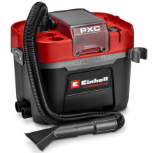 EINHELL Belaidis Šlapias ir Sausas Dulkių Siurblys TP-VC 18 / 10 Li Solo BL L-Solo Juodas EINHELL Belaidis Šlapias ir Sausas Dulkių Siurblys TP-VC 18 / 10 Li Solo BL L-Solo Juodas