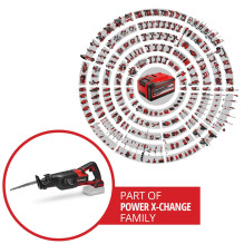 Įrankis - Einhell 18V TP-AP 18 / 32 Pjūklas, 3000 SPM, 30 cm Medžiaga, 2 cm Plienas Įrankis - Einhell 18V TP-AP 18 / 32 Pjūklas, 3000 SPM, 30 cm Medžiaga, 2 cm Plienas