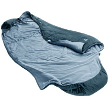 Miegmaišis - Deuter Dreamlite 15C / 59 F 200cm, 800g, Su Kapišonu Mėlynas