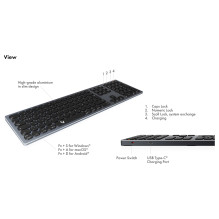 KeySonic KSK-8023BTRF (DE) keyboard KeySonic KSK-8023BTRF (DE) keyboard
