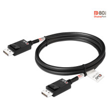 Club3D DP-Kabel 2.1 DP80 zertifiziert 1.2m 10K / 8K / 4K St / St retail Club3D DP-Kabel 2.1 DP80 zertifiziert 1.2m 10K / 8K / 4K St / St retail