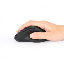MANHATTAN Ergonomische Funkmaus USB-A / C 6 Tasten + Mausrad