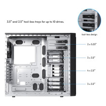 Chieftec BW-01B-OP computer case Midi Tower Black