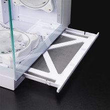 Chieftec GM-30W-TG-OP computer case Cube White